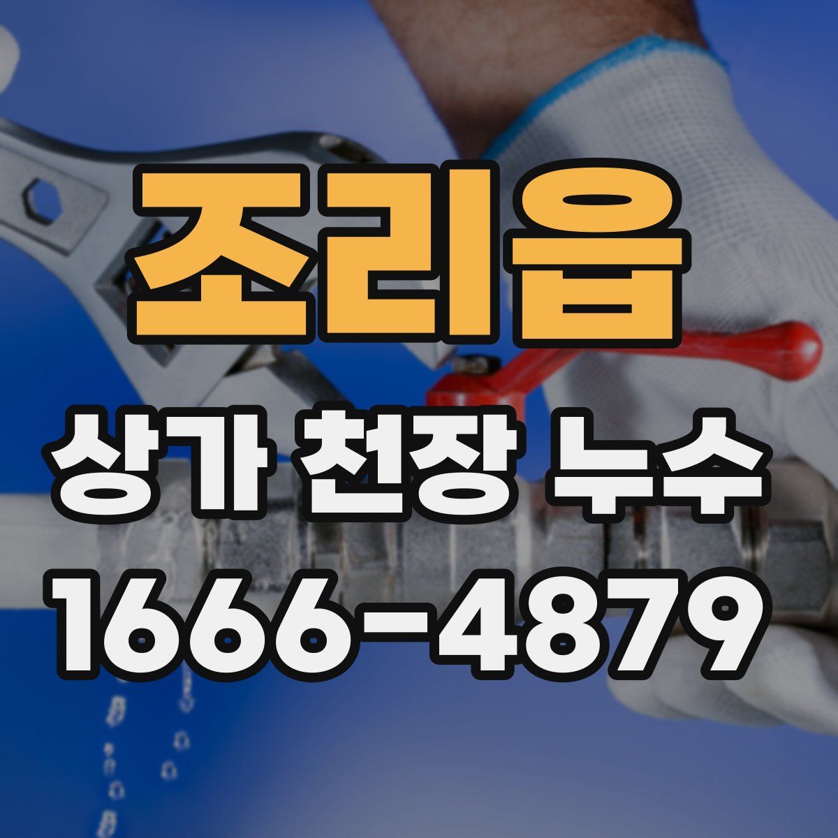 조리읍 상가 천장 누수