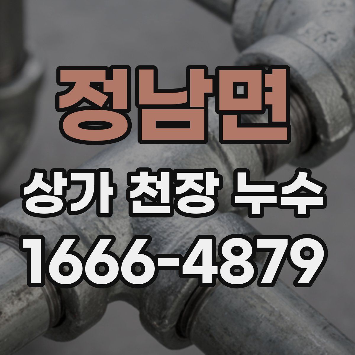 정남면 상가 천장 누수