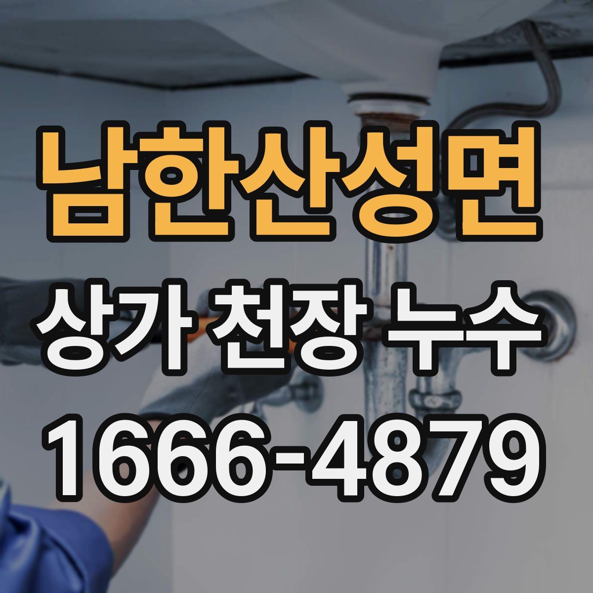 남한산성면 상가 천장 누수