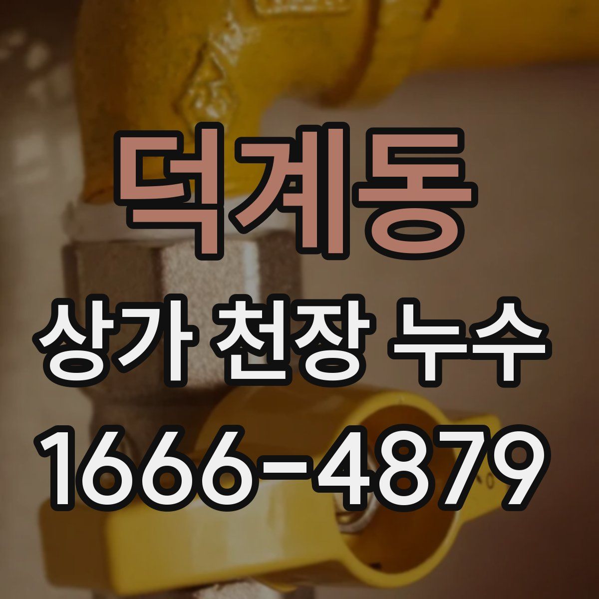 덕계동 상가 천장 누수