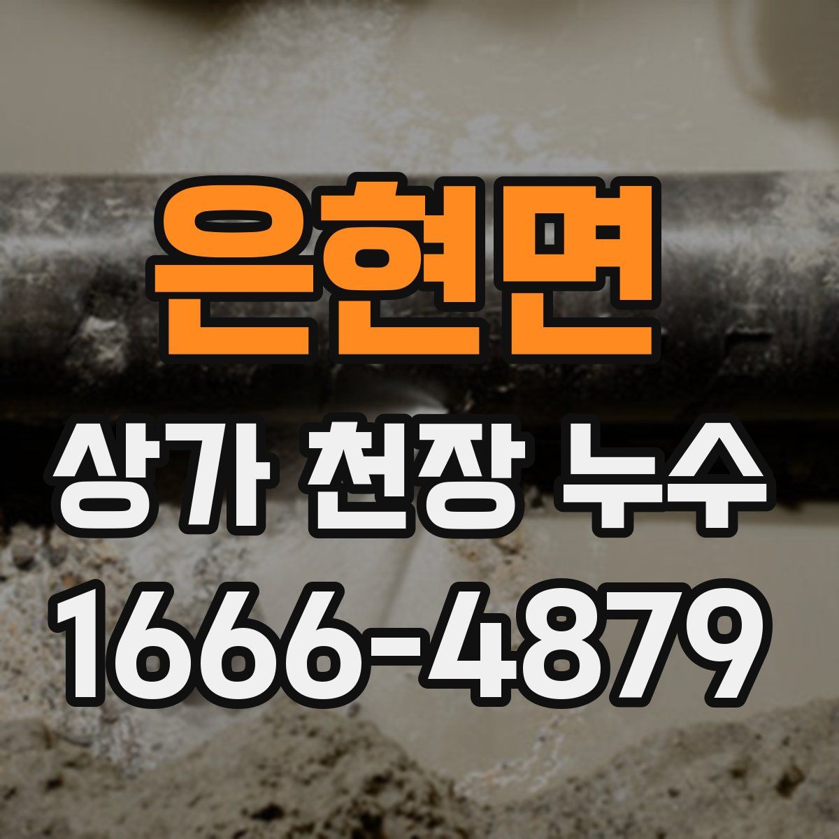 은현면 상가 천장 누수