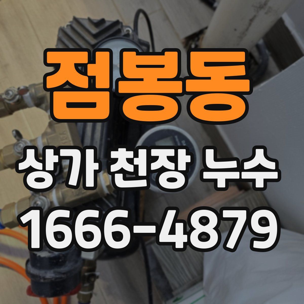 점봉동 상가 천장 누수