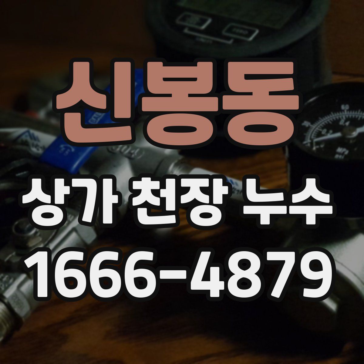 신봉동 상가 천장 누수