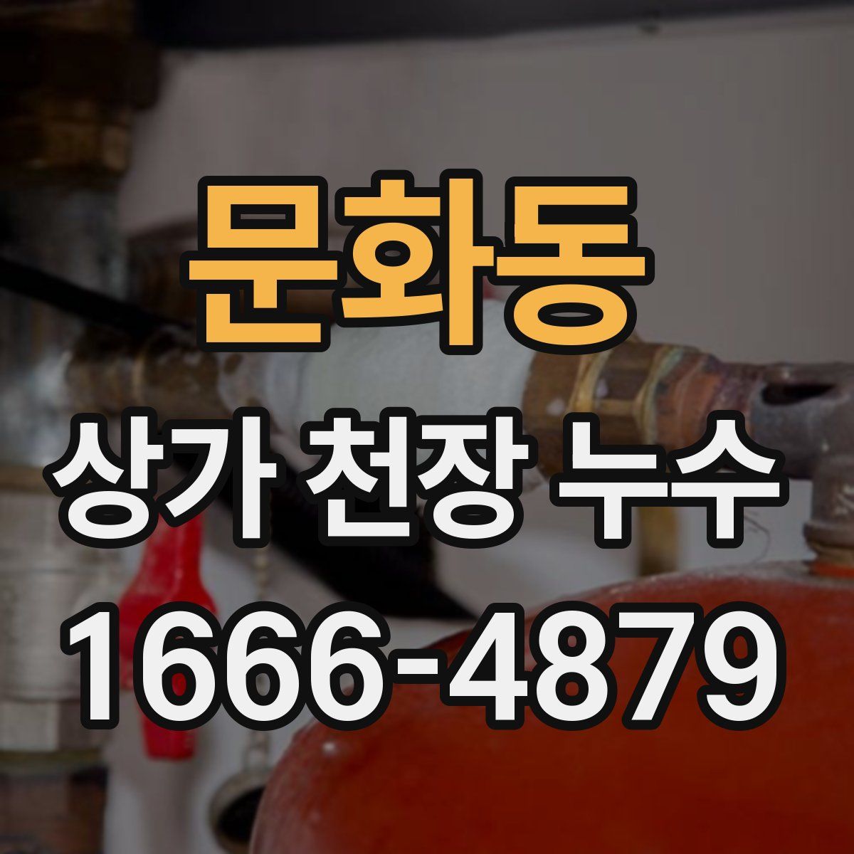 문화동 상가 천장 누수