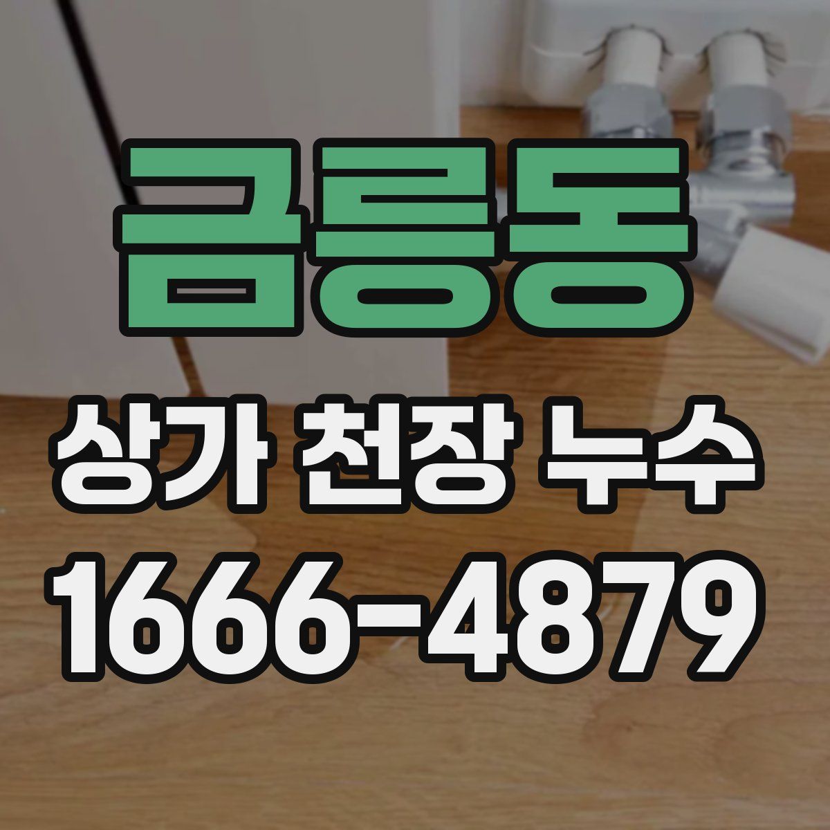 금릉동 상가 천장 누수