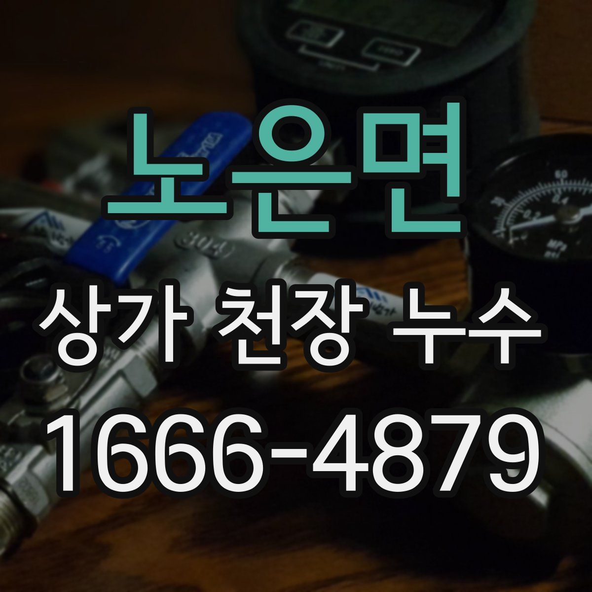 노은면 상가 천장 누수
