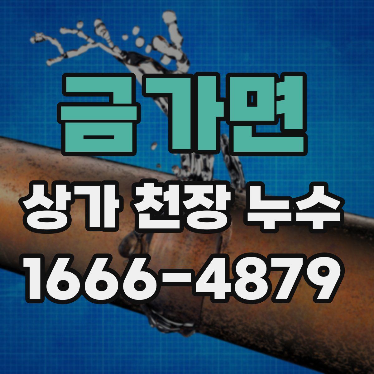금가면 상가 천장 누수