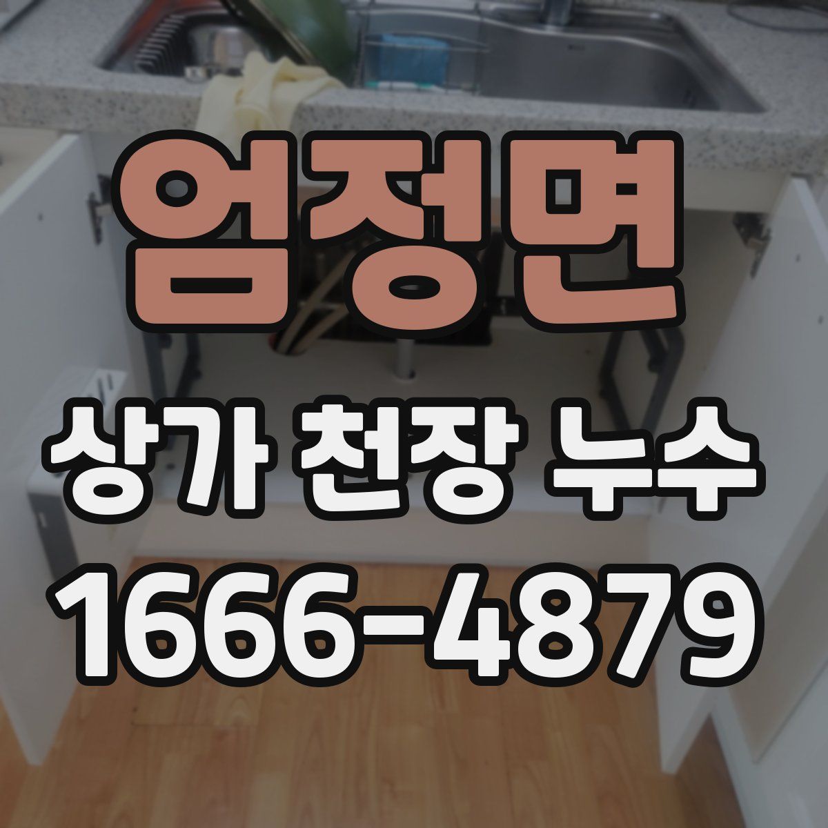엄정면 상가 천장 누수