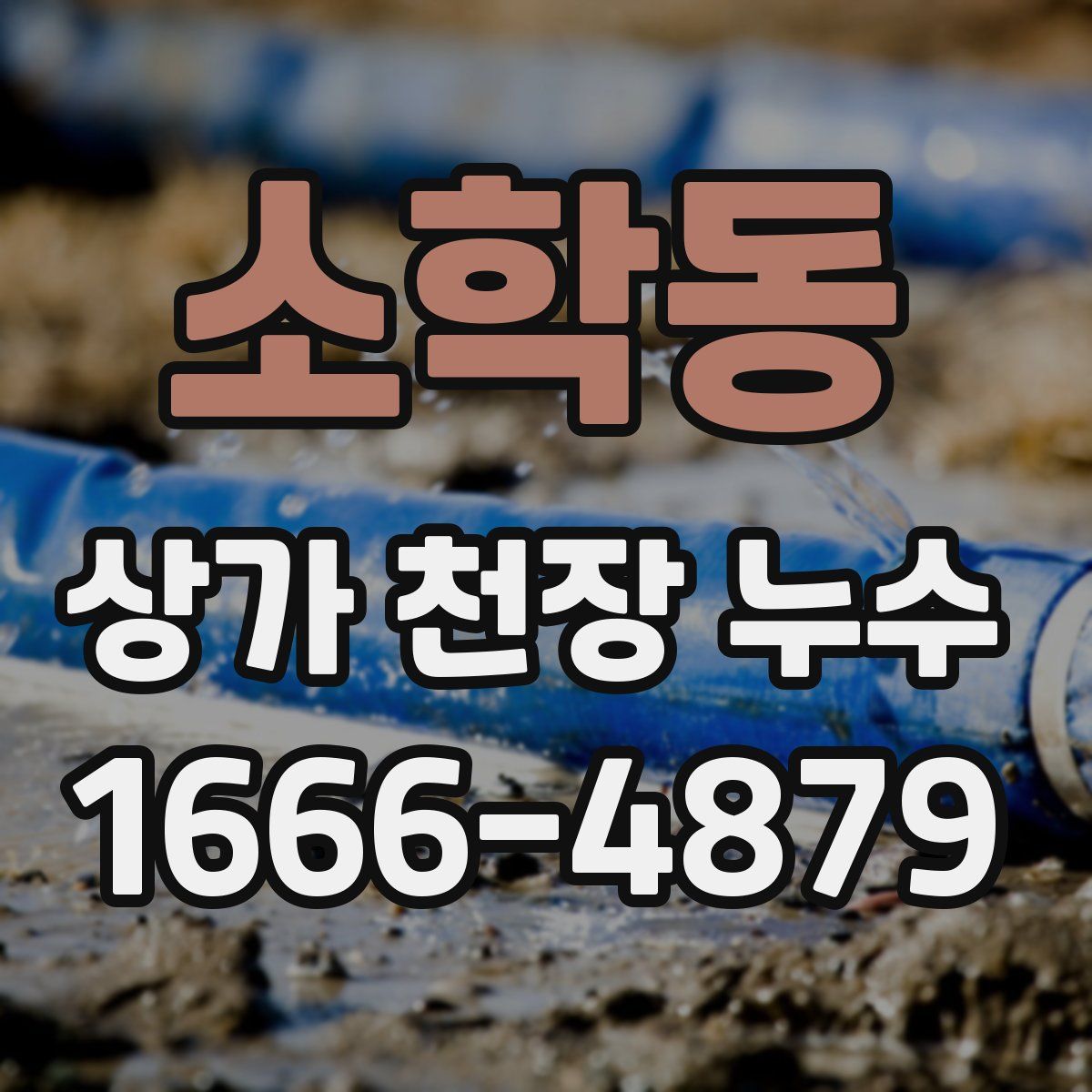 소학동 상가 천장 누수