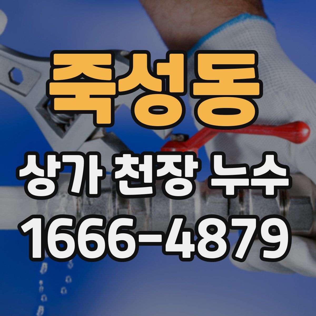 죽성동 상가 천장 누수