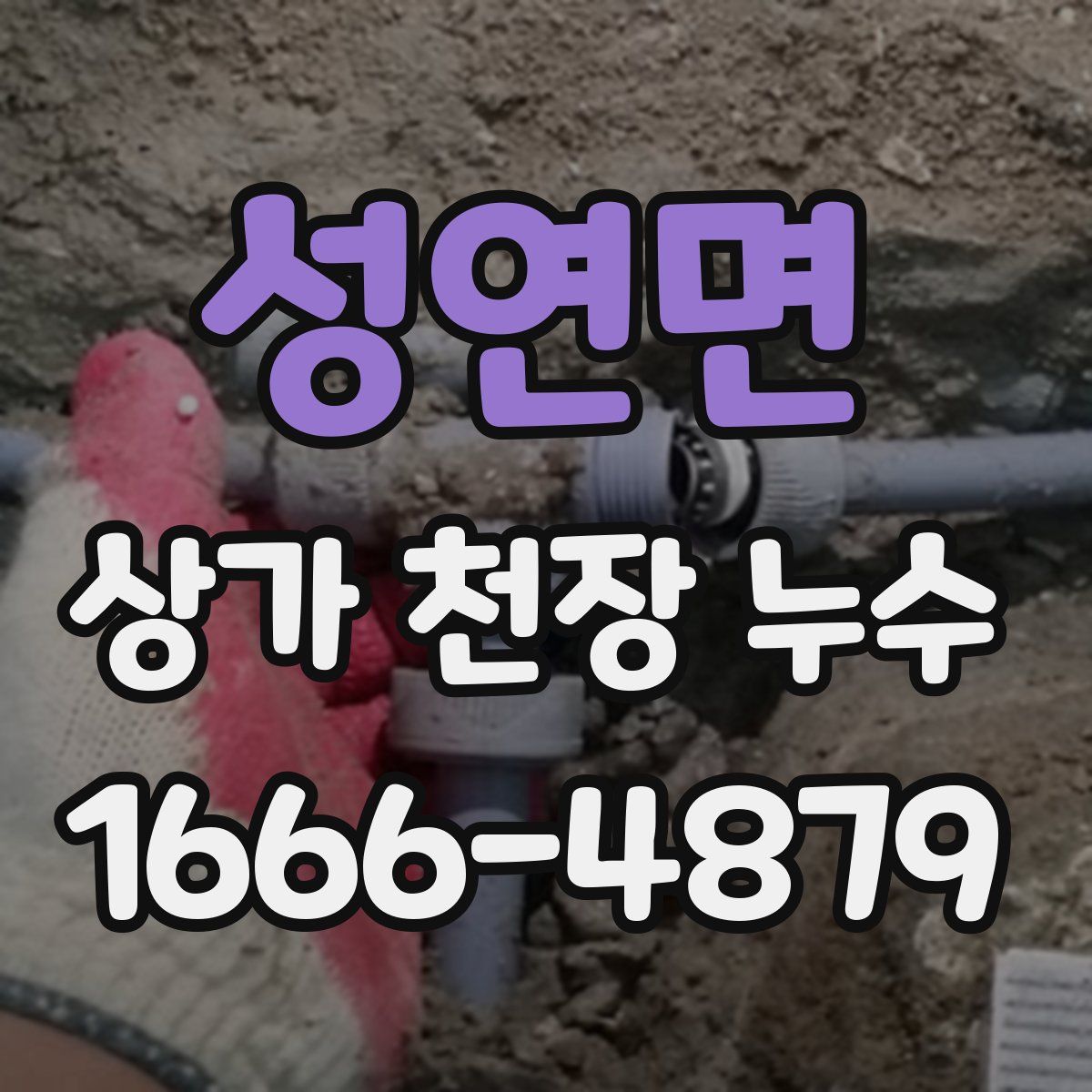 성연면 상가 천장 누수