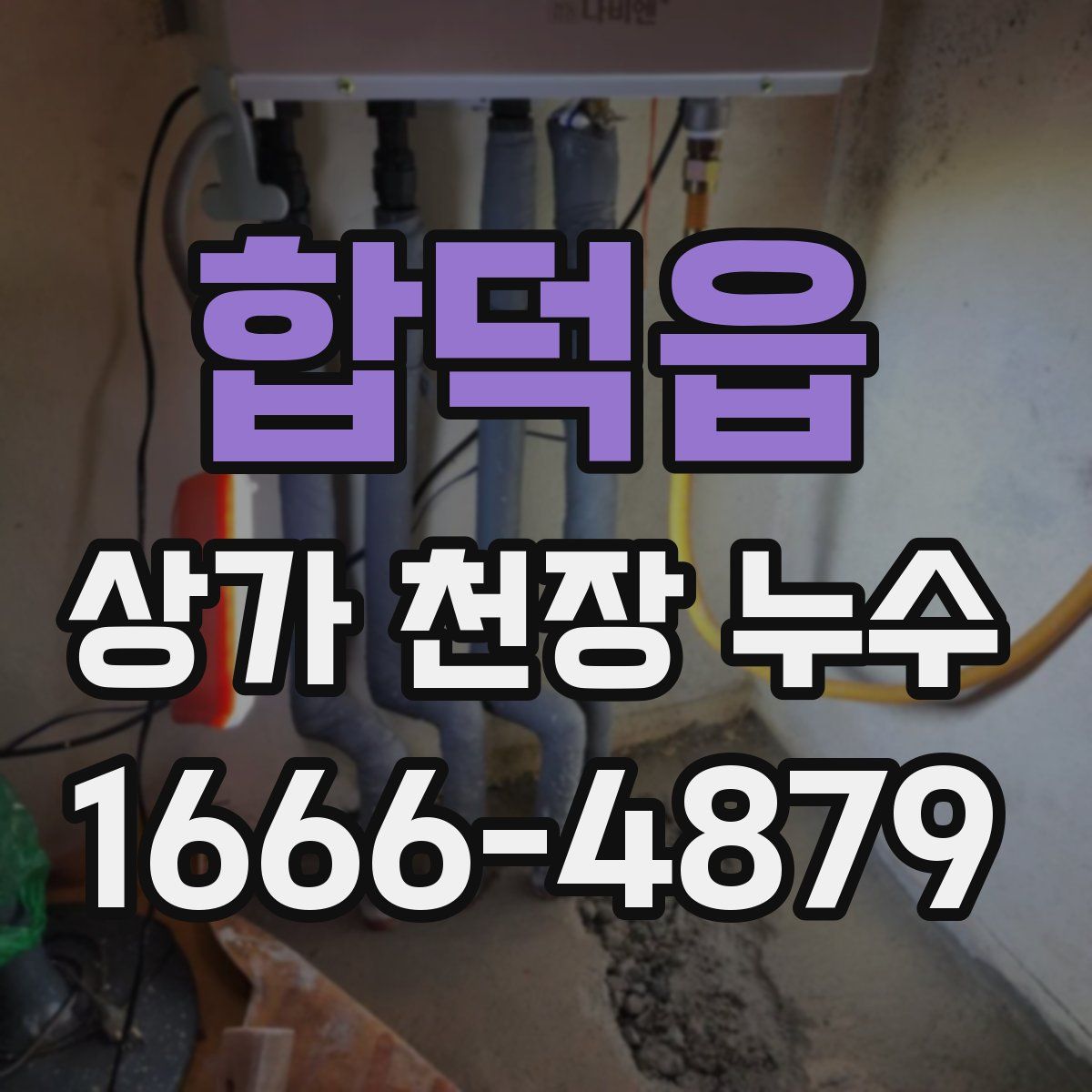 합덕읍 상가 천장 누수
