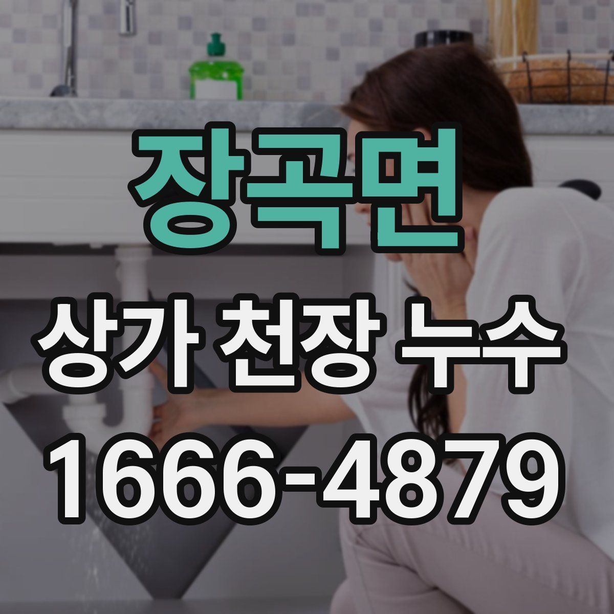 장곡면 상가 천장 누수