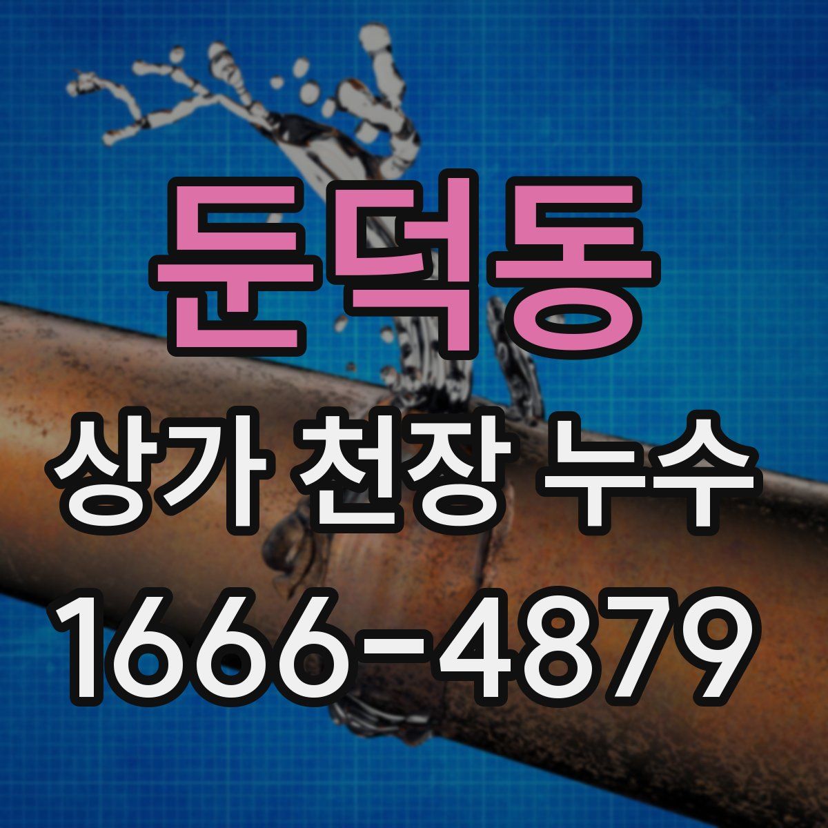 둔덕동 상가 천장 누수