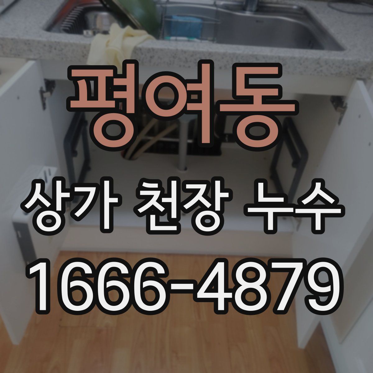 평여동 상가 천장 누수
