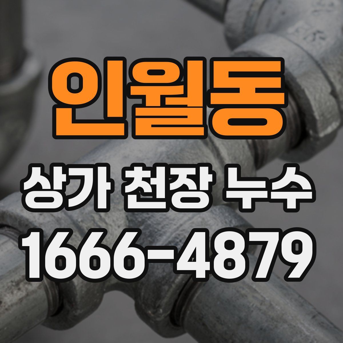 인월동 상가 천장 누수