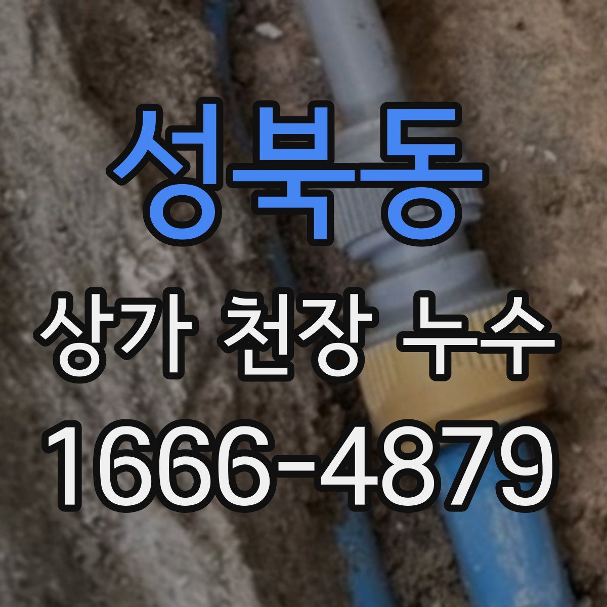 성북동 상가 천장 누수