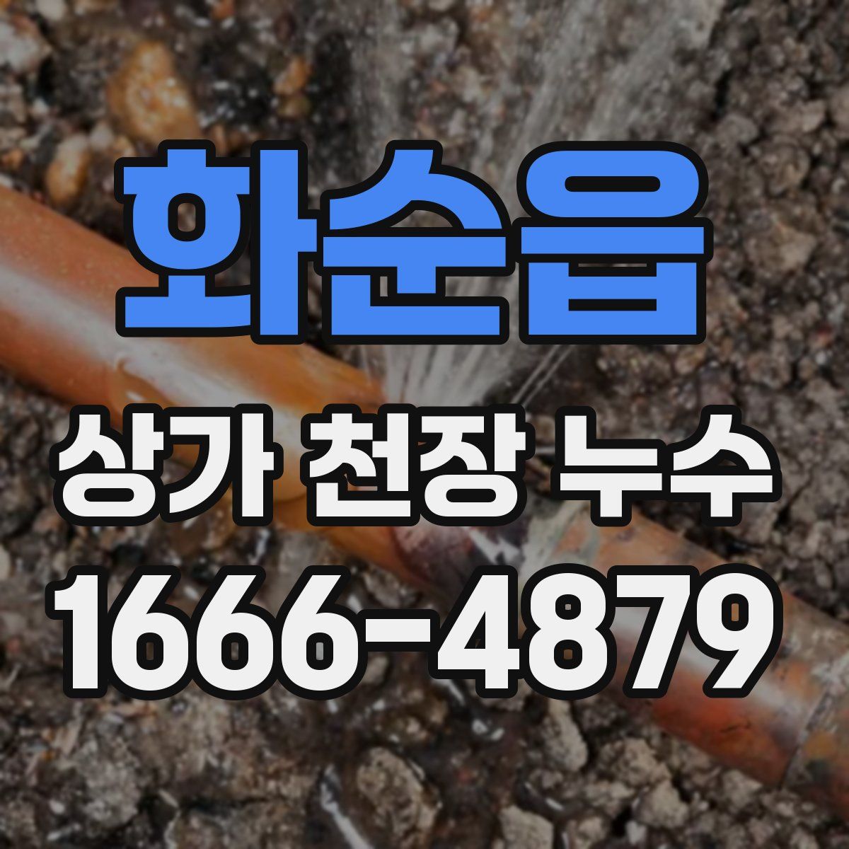 화순읍 상가 천장 누수