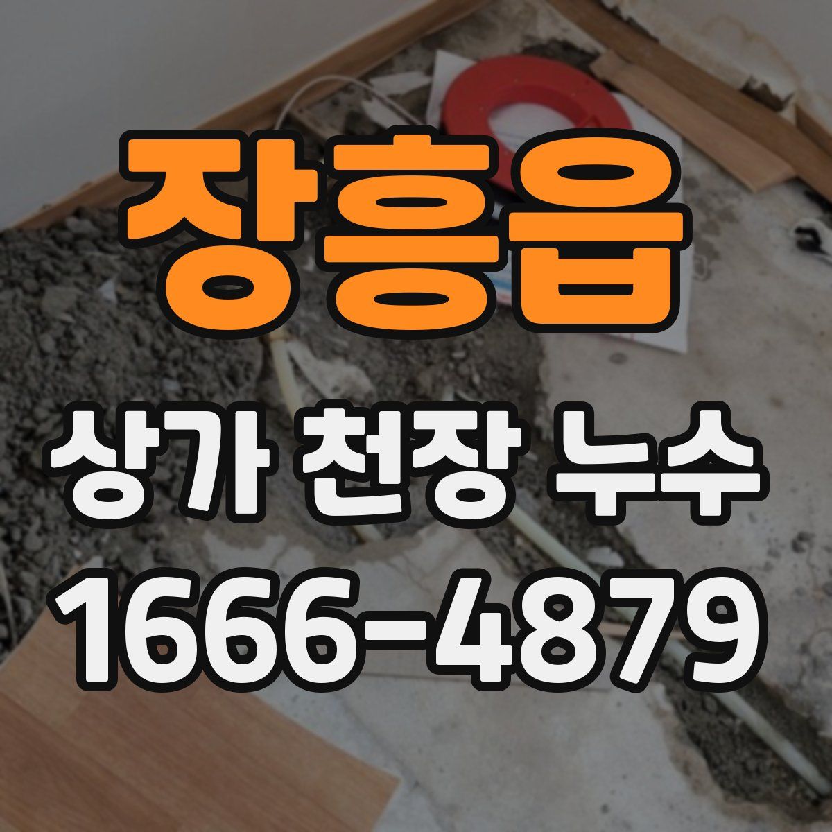 장흥읍 상가 천장 누수