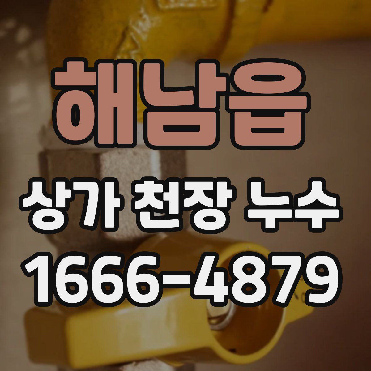해남읍 상가 천장 누수