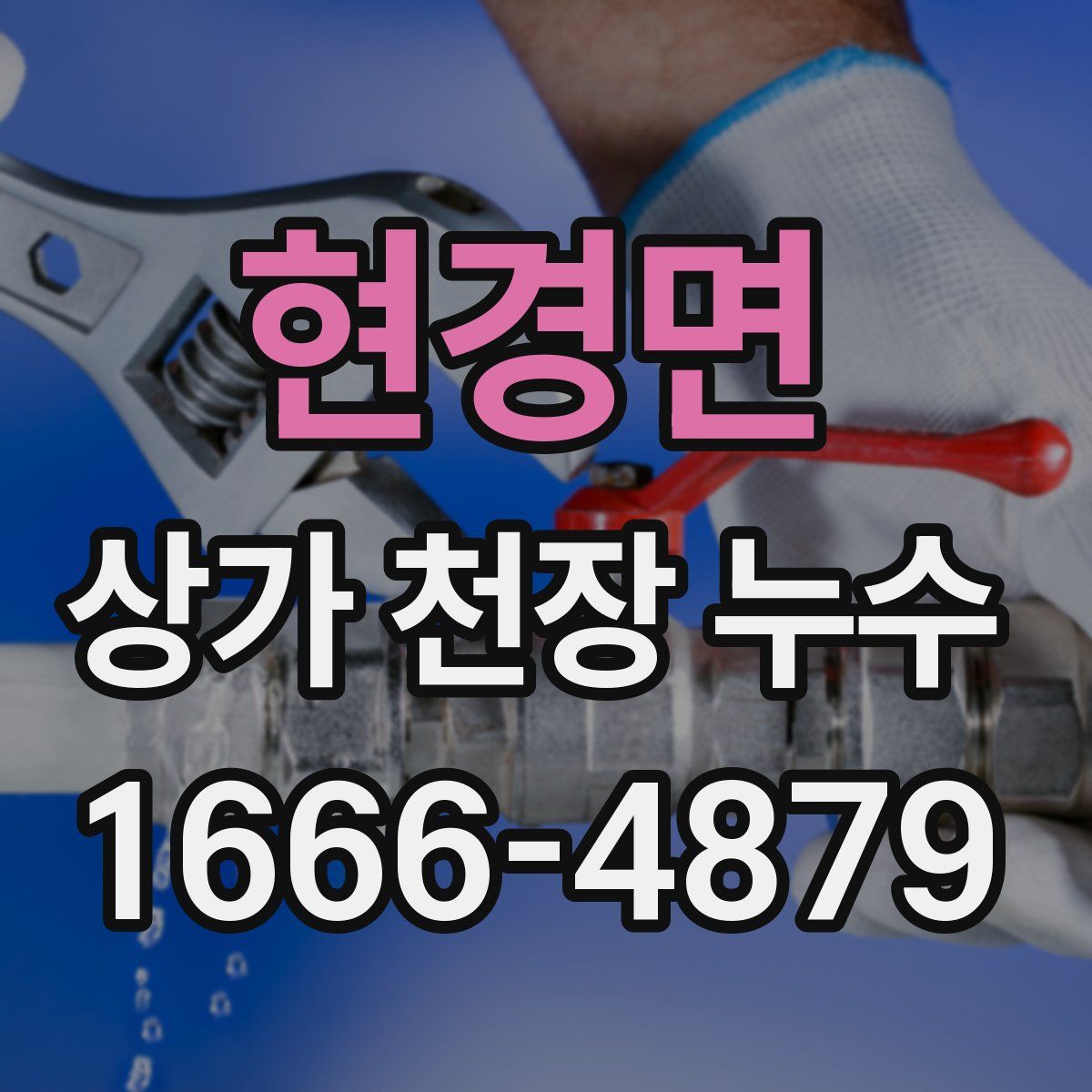 현경면 상가 천장 누수