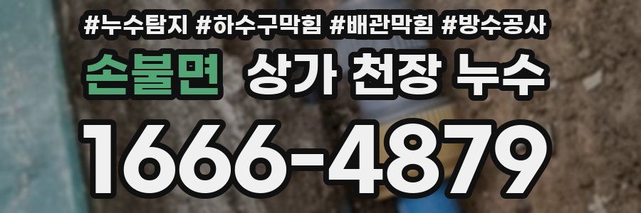 손불면 상가 천장 누수