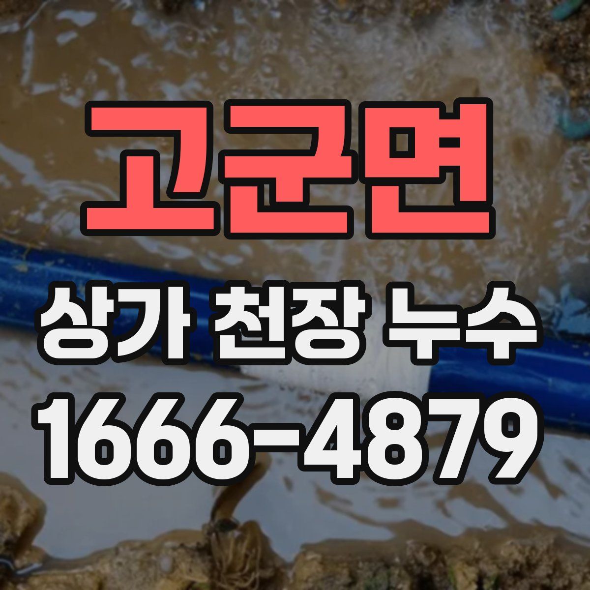 고군면 상가 천장 누수
