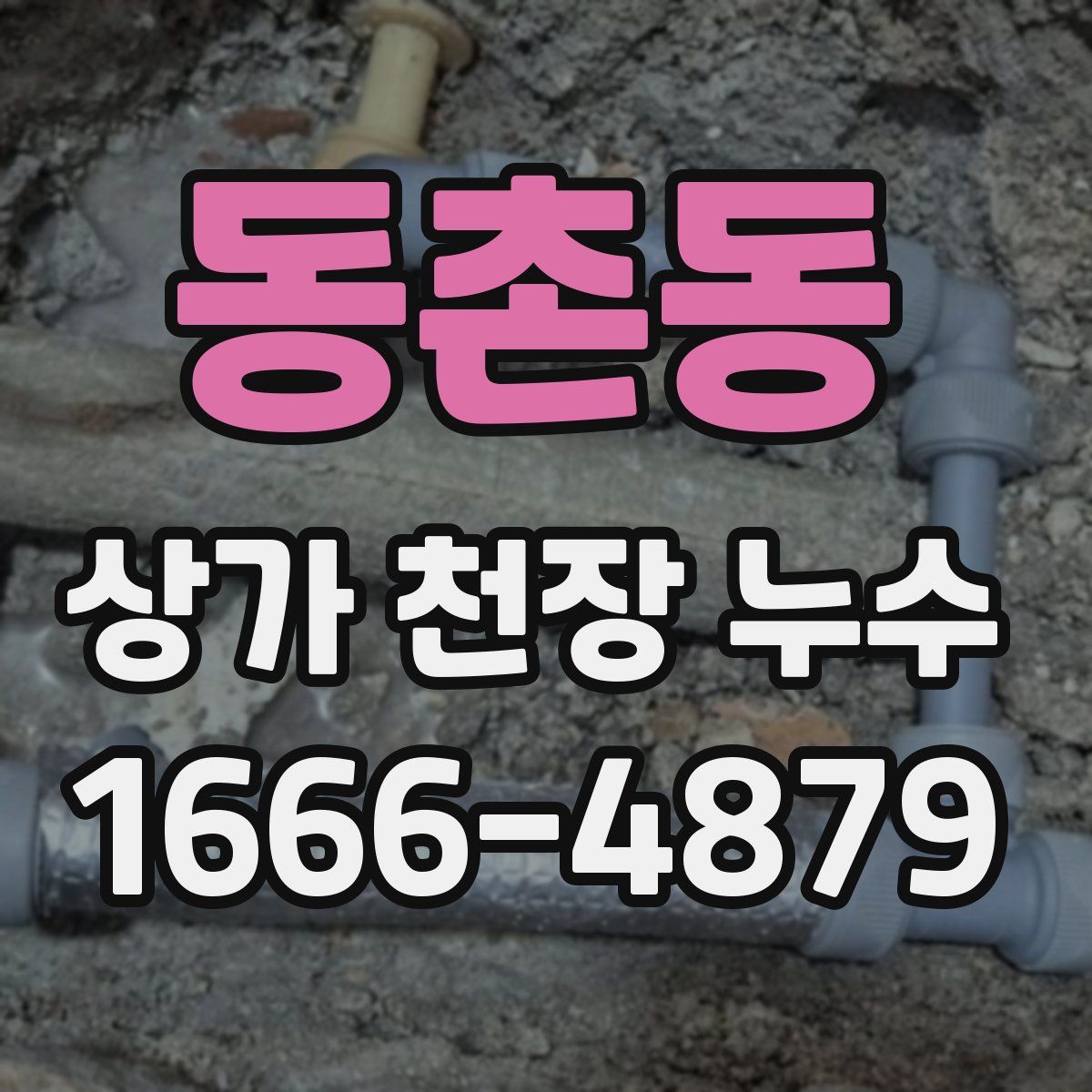 동촌동 상가 천장 누수