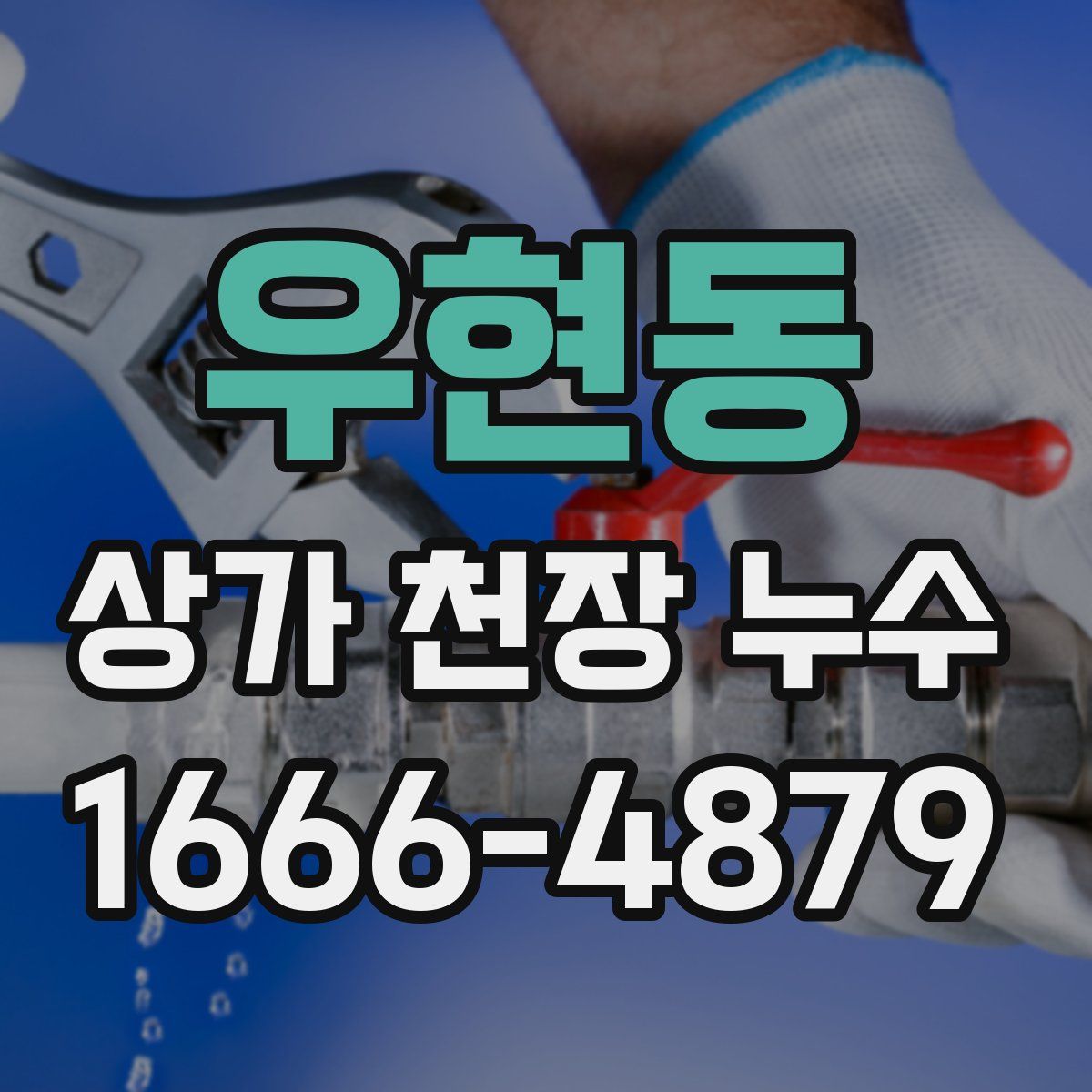 우현동 상가 천장 누수