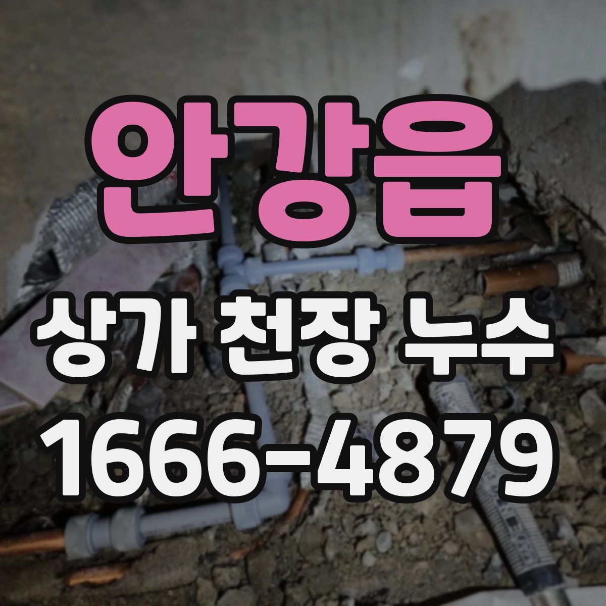 안강읍 상가 천장 누수