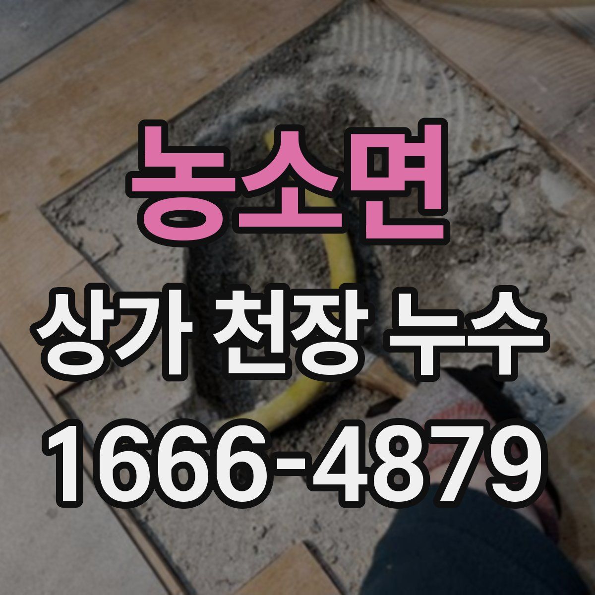 농소면 상가 천장 누수