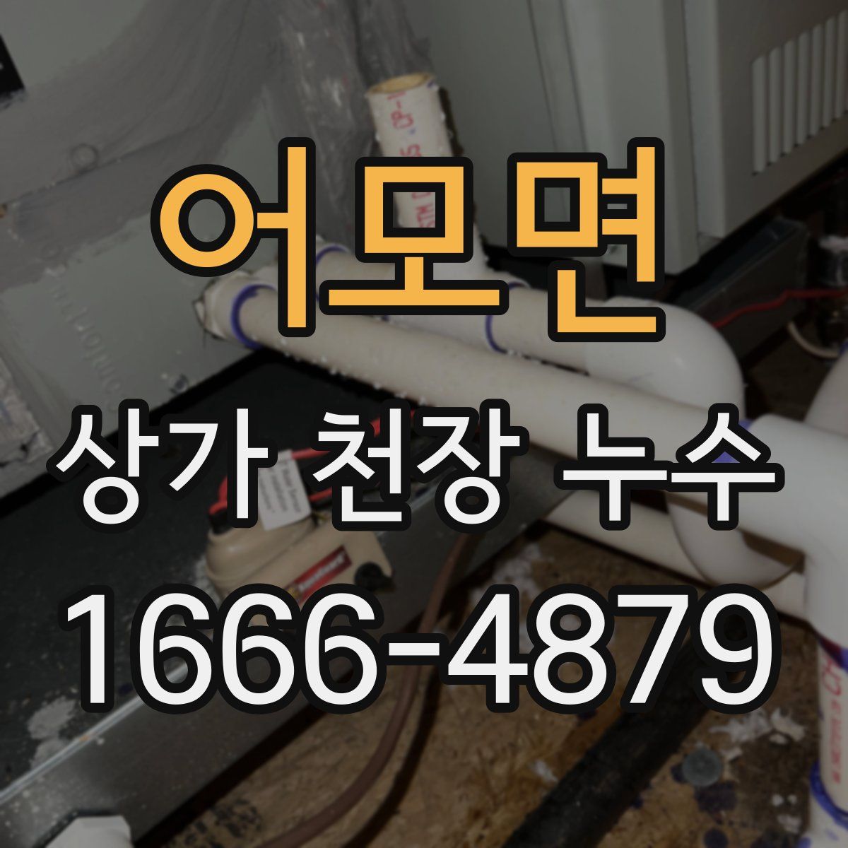 어모면 상가 천장 누수