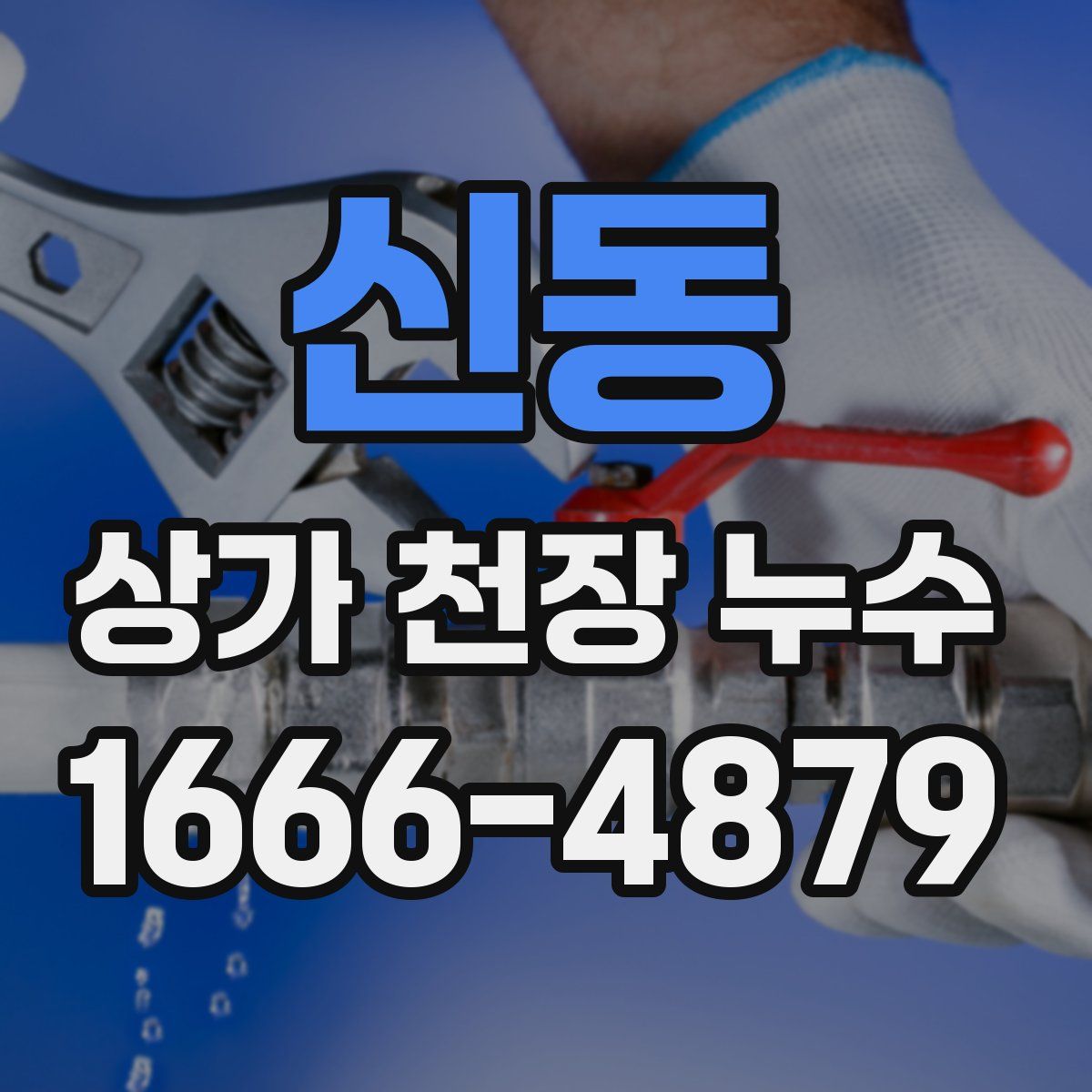 신동 상가 천장 누수