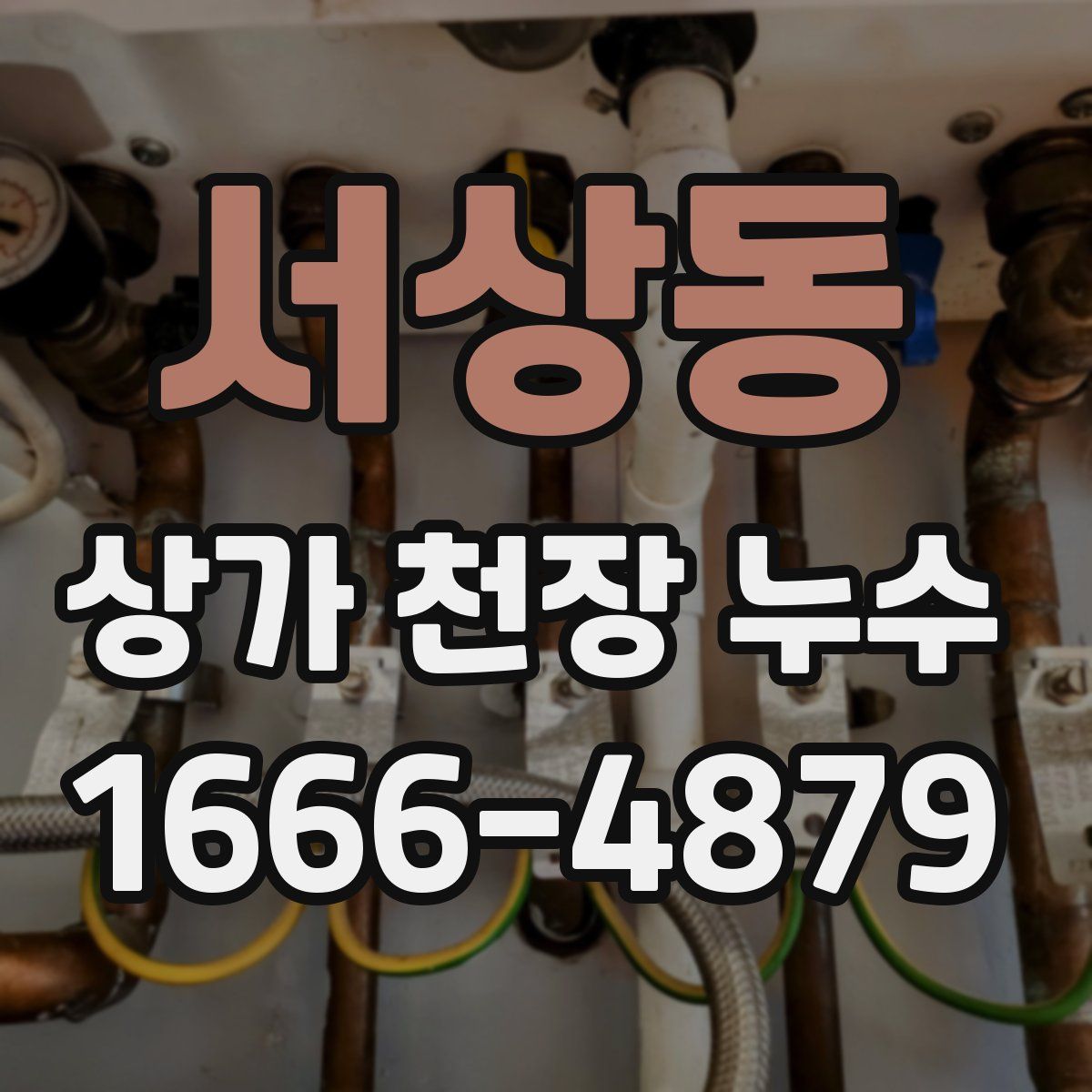 서상동 상가 천장 누수