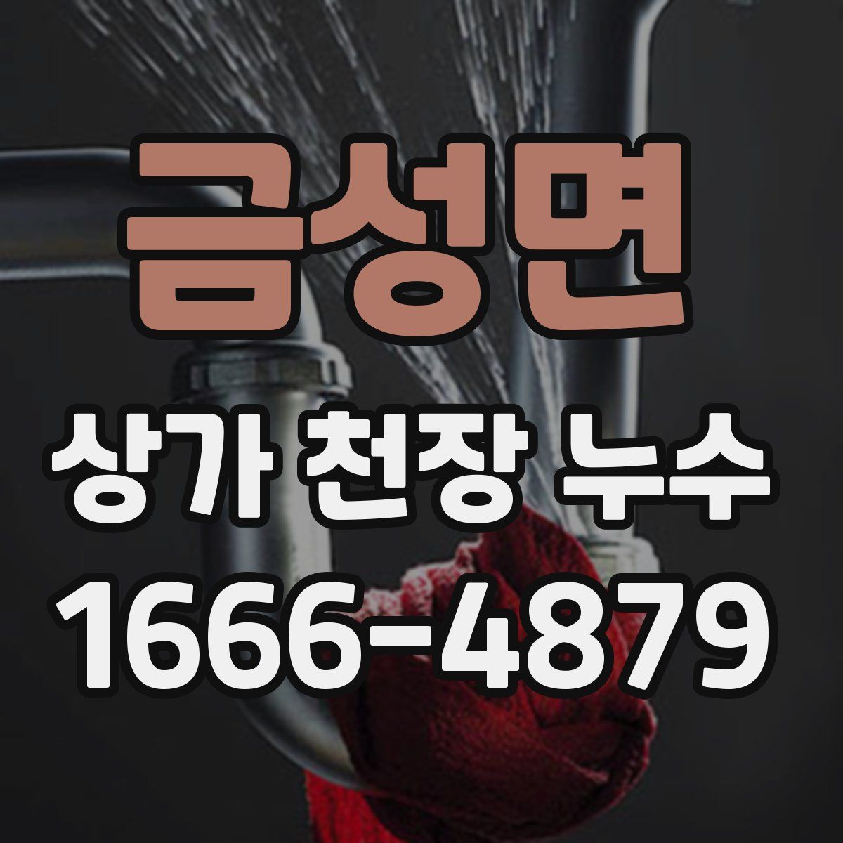금성면 상가 천장 누수