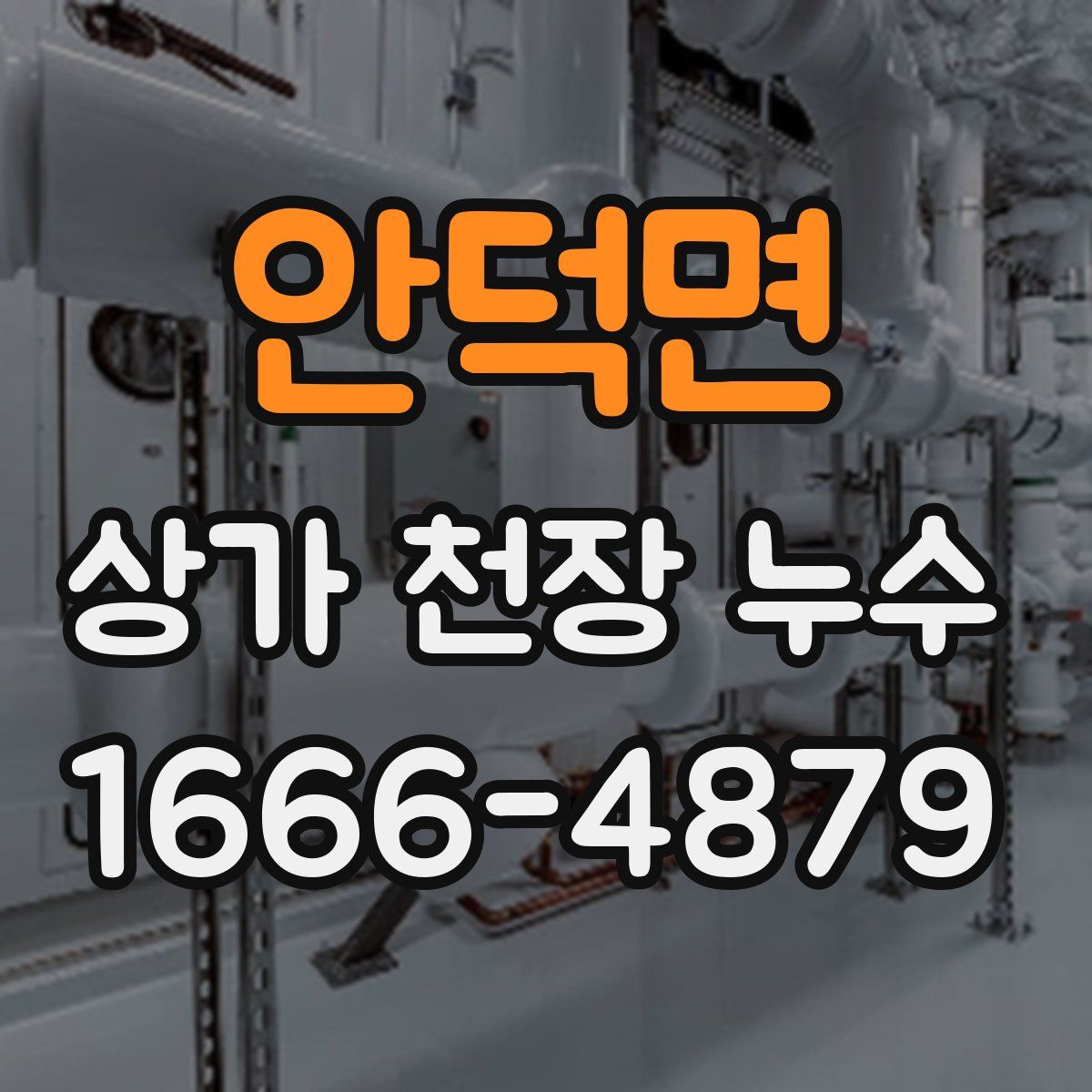 안덕면 상가 천장 누수