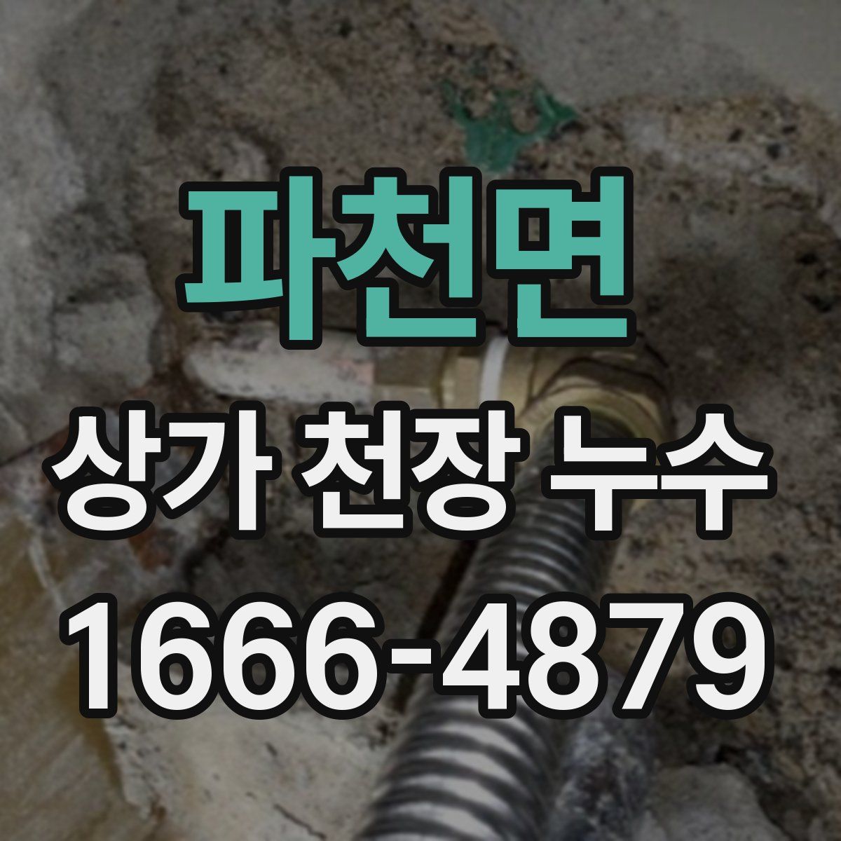 파천면 상가 천장 누수