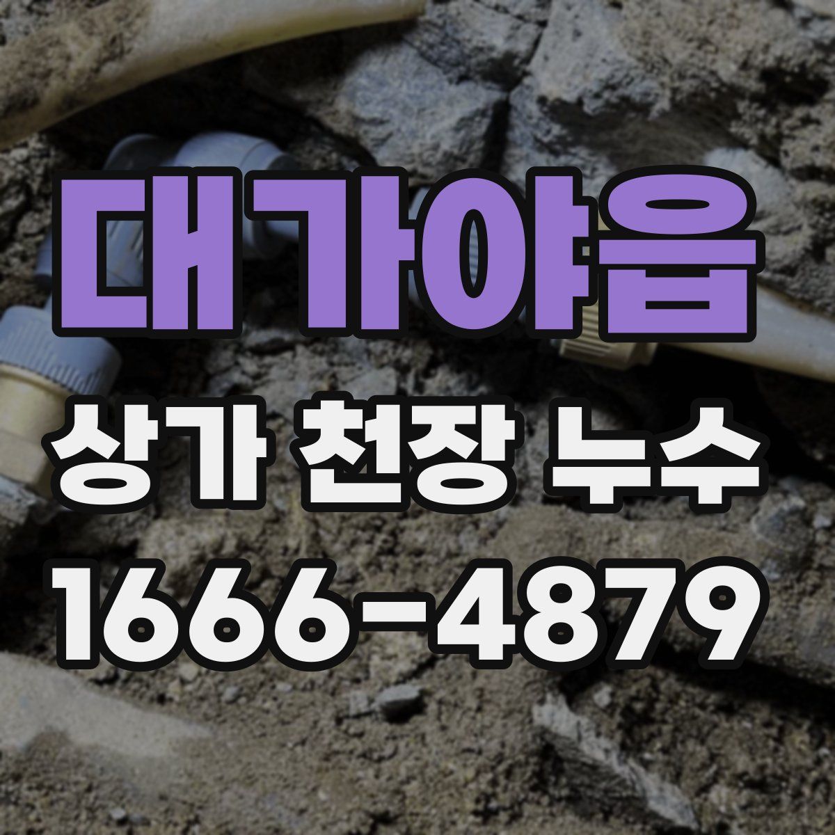대가야읍 상가 천장 누수
