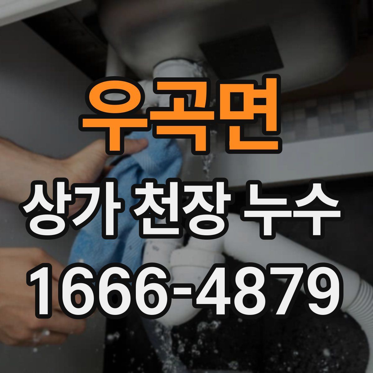 우곡면 상가 천장 누수