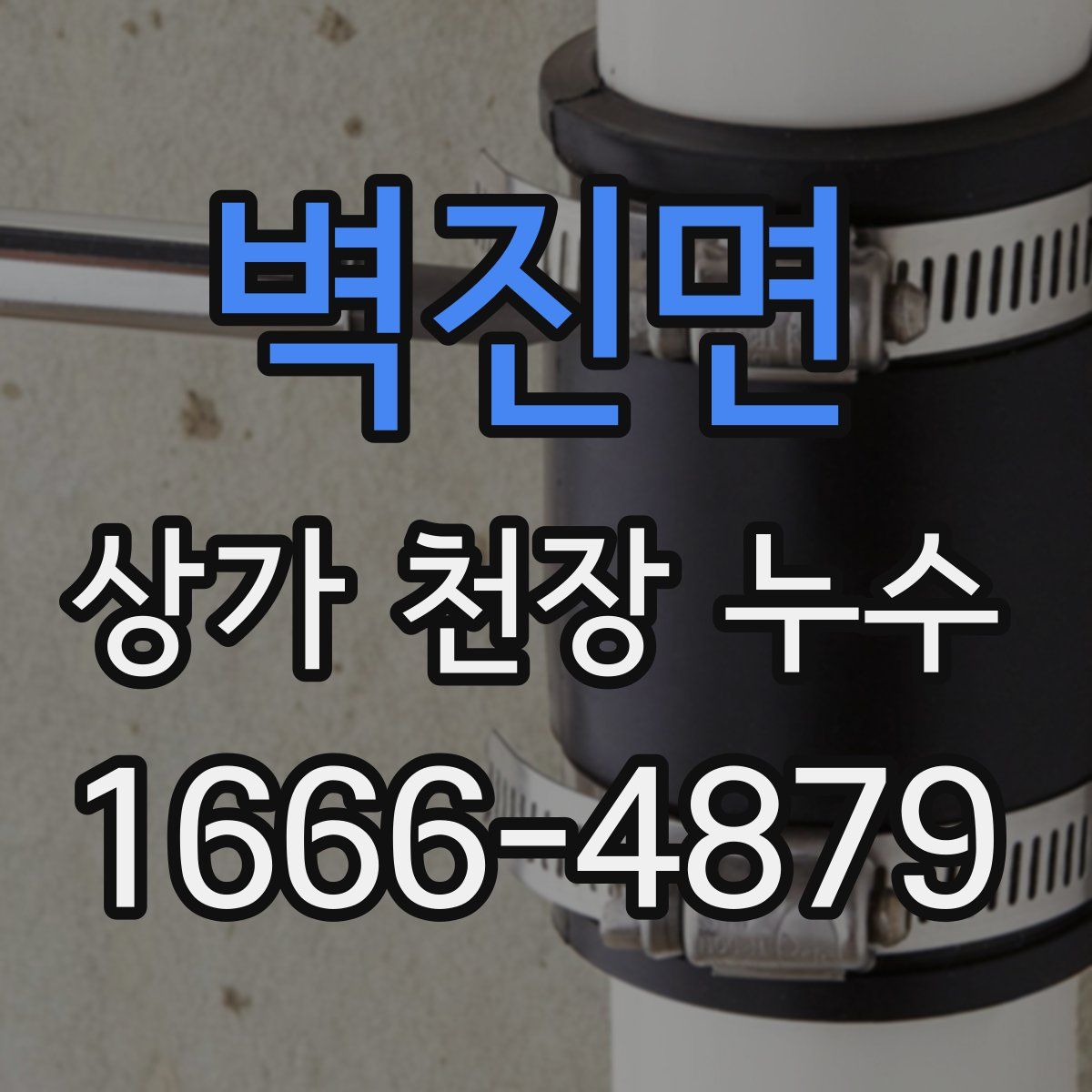 벽진면 상가 천장 누수