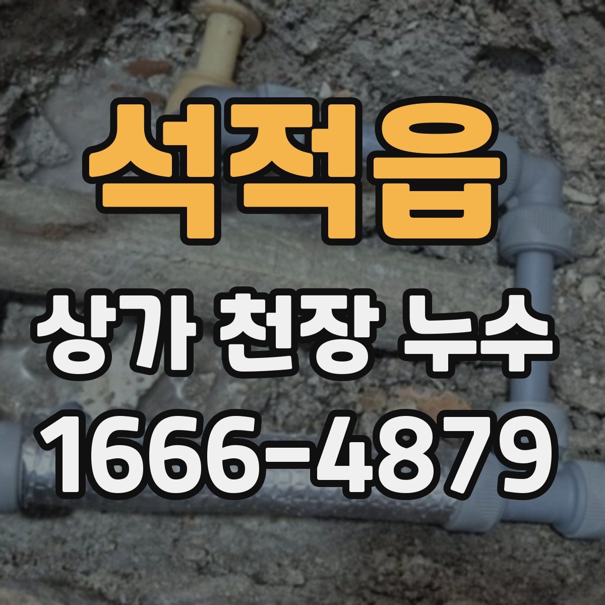 석적읍 상가 천장 누수
