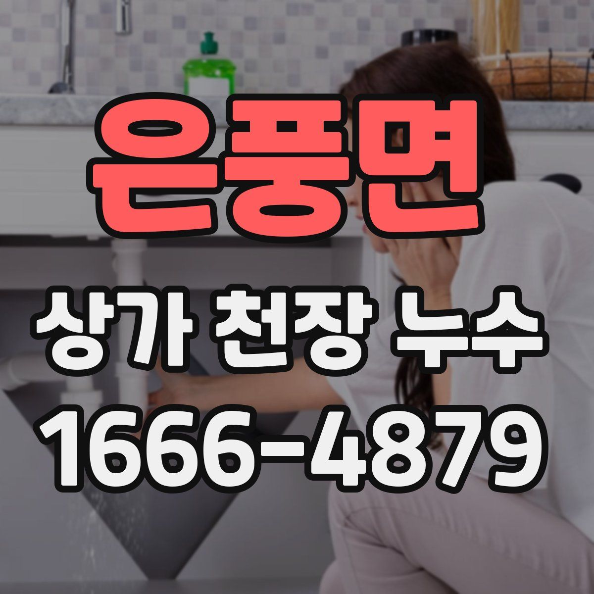 은풍면 상가 천장 누수
