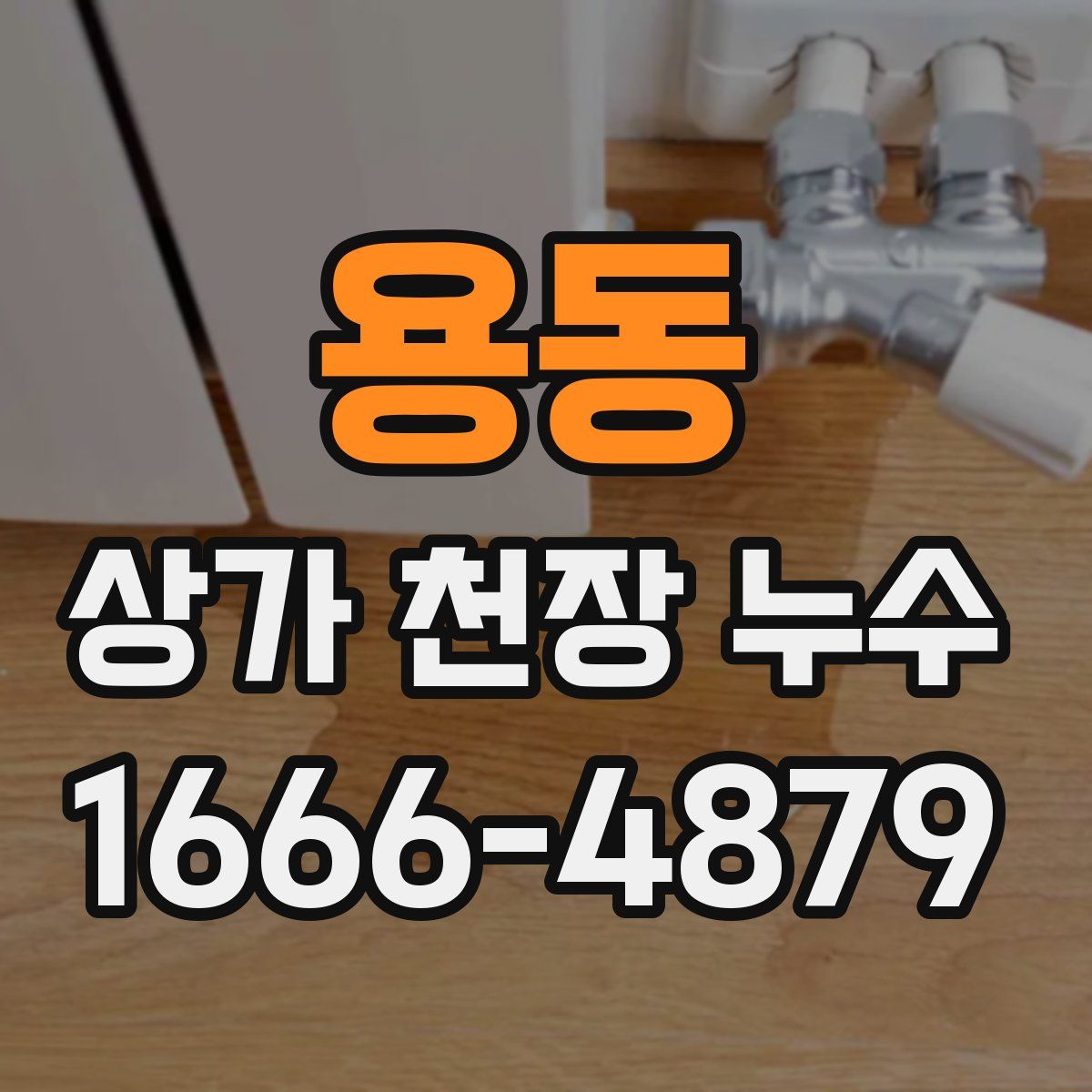 용동 상가 천장 누수