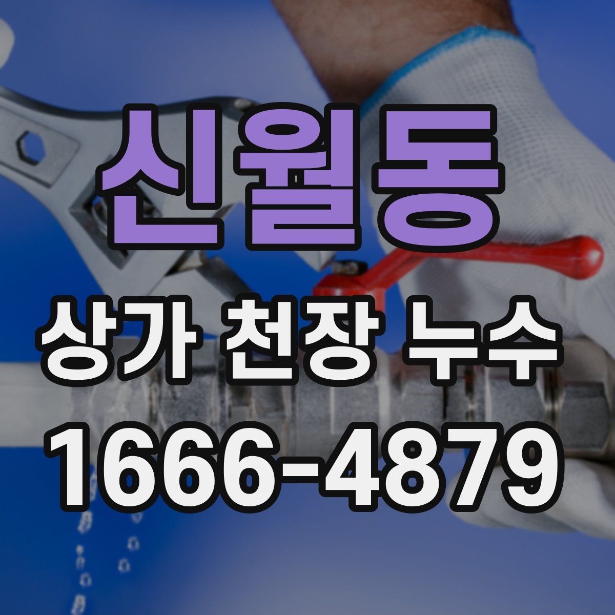신월동 상가 천장 누수