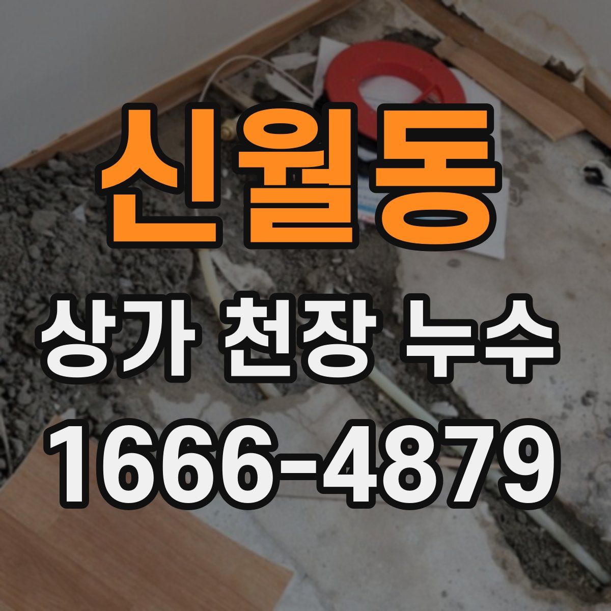 신월동 상가 천장 누수