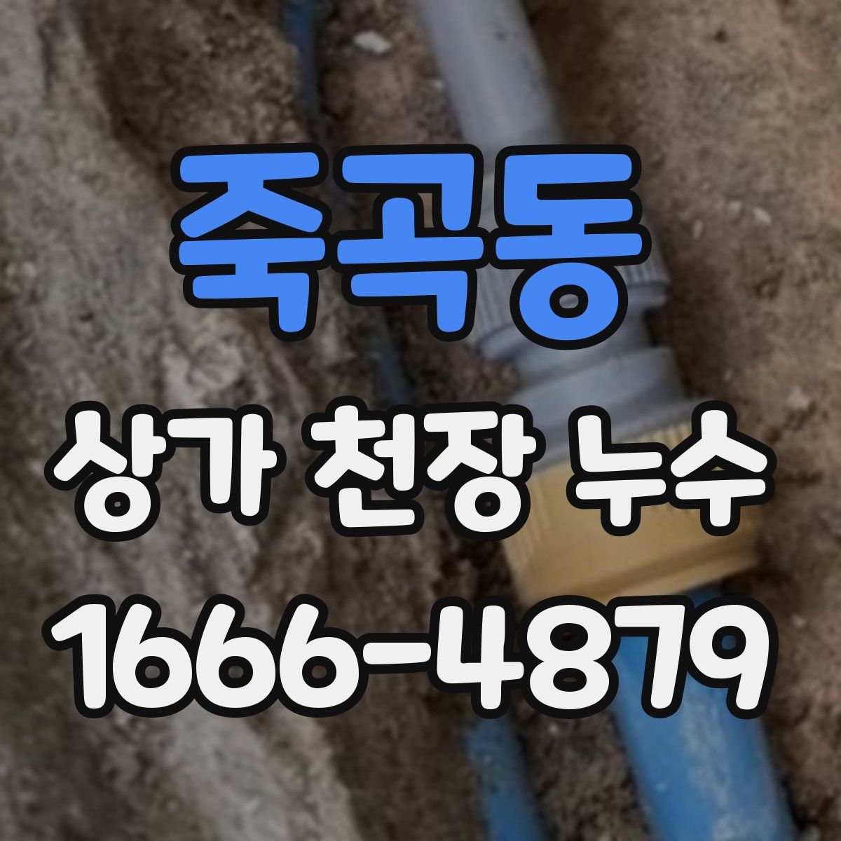 죽곡동 상가 천장 누수