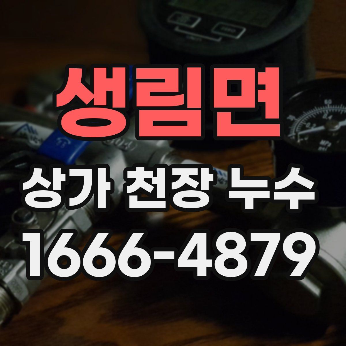 생림면 상가 천장 누수