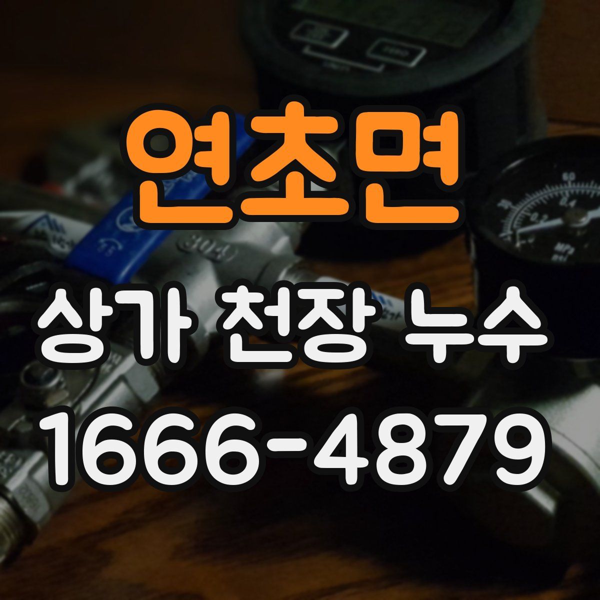 연초면 상가 천장 누수