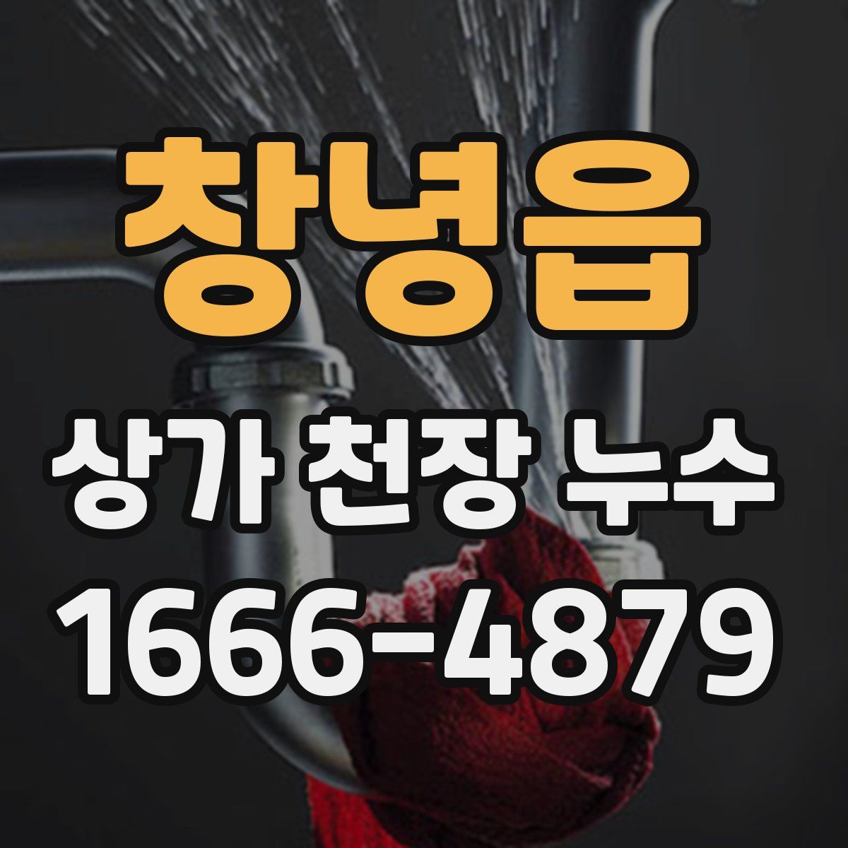 창녕읍 상가 천장 누수