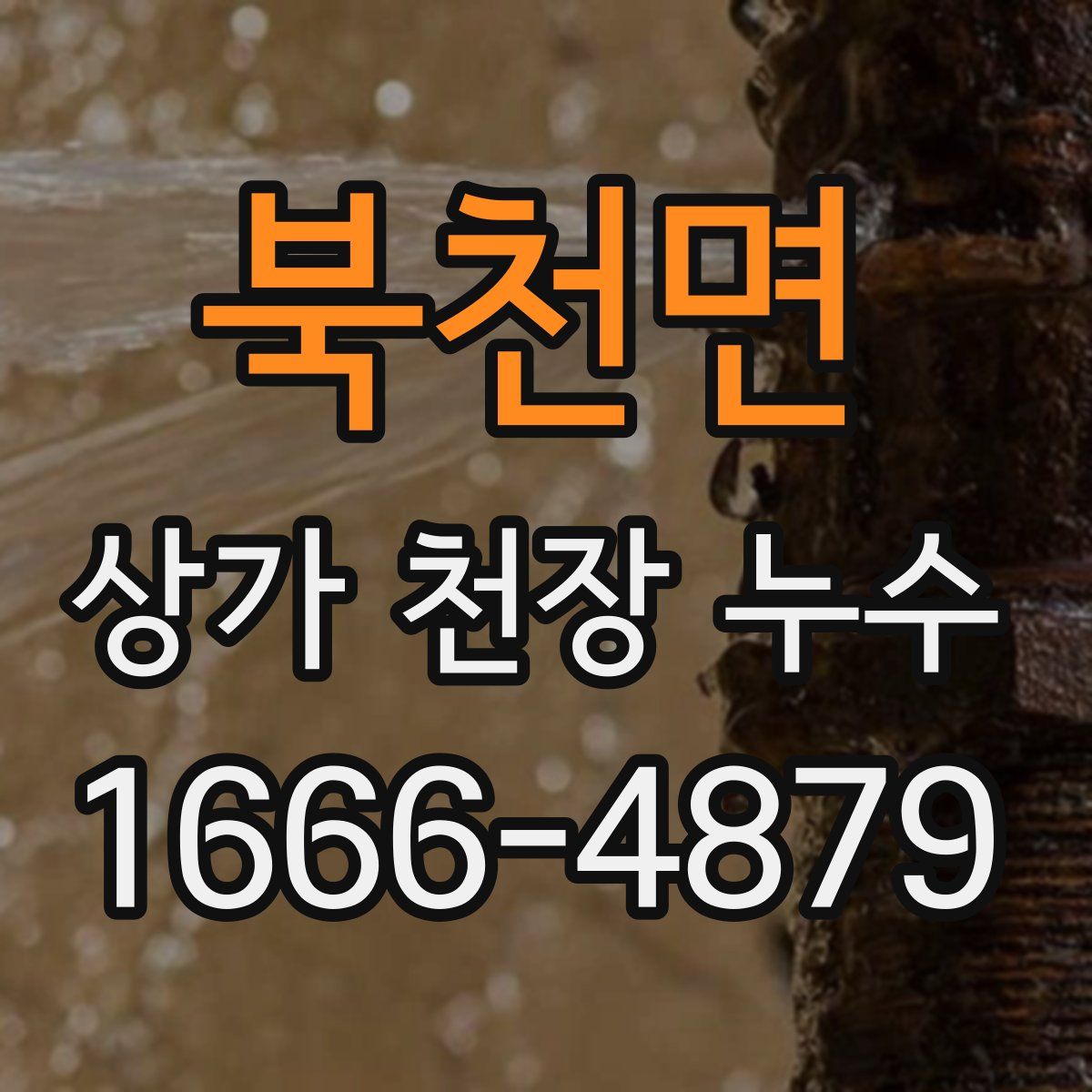 북천면 상가 천장 누수